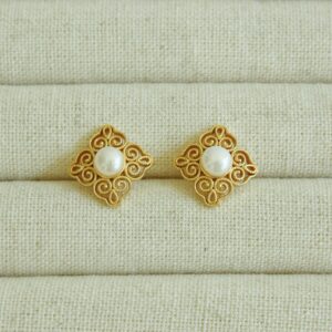 Song Dynasty porcelain with snow patterns Earrings - Image 6