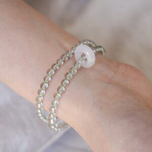 Natural fluorite crystal bracelet - Image 5