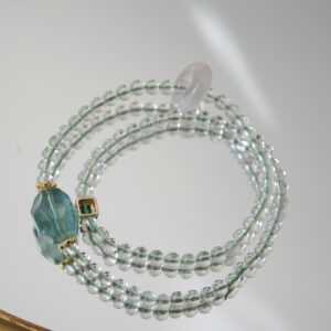 Natural fluorite crystal bracelet - Image 12