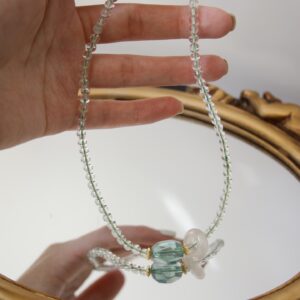 Natural fluorite crystal bracelet - Image 13