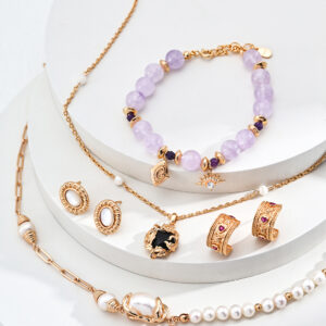 Lavender amethyst bracelet - Image 12