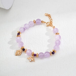 Lavender amethyst bracelet - Image 8