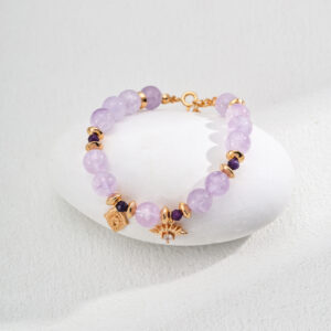 Lavender amethyst bracelet - Image 9