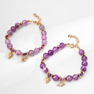 Lavender amethyst bracelet - Image 13