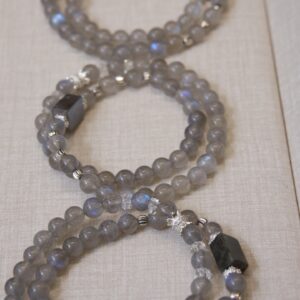 Natural Grey Moonstone Bracelet - Image 17