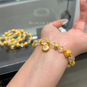 White crystal bracelet - Image 5