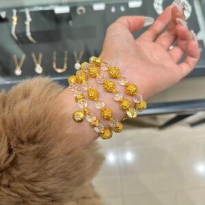 White crystal bracelet - Image 4