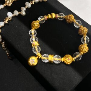 White crystal bracelet - Image 8
