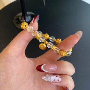 White crystal bracelet - Image 15