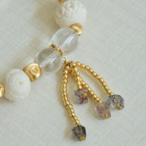 Moonlight Reindeer White Crystal Bracelet - Image 8