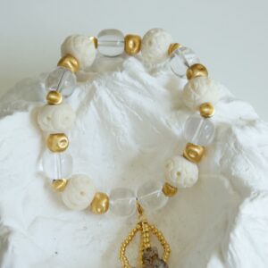 Moonlight Reindeer White Crystal Bracelet - Image 10
