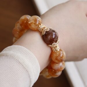 Glue Flower Crystal Bracelet - Image 4