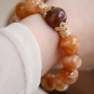 Glue Flower Crystal Bracelet - Image 5