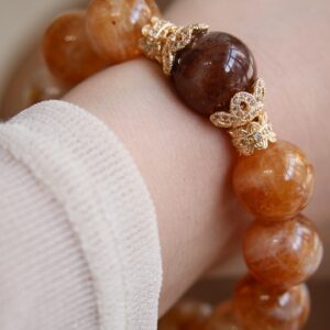 Glue Flower Crystal Bracelet - Image 7