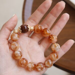 Glue Flower Crystal Bracelet - Image 8