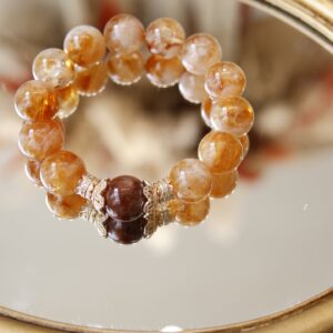 Glue Flower Crystal Bracelet - Image 9