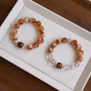 Glue Flower Crystal Bracelet - Image 10