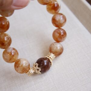 Glue Flower Crystal Bracelet - Image 17