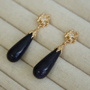 Pure silver vintage earrings - Image 3