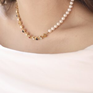 Colored zircon necklace - Image 5