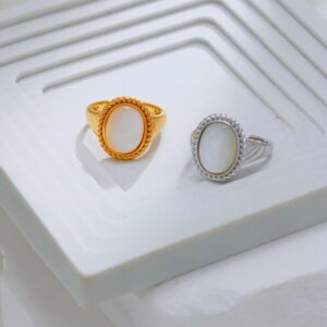 Silver Bead Ring - Image 3